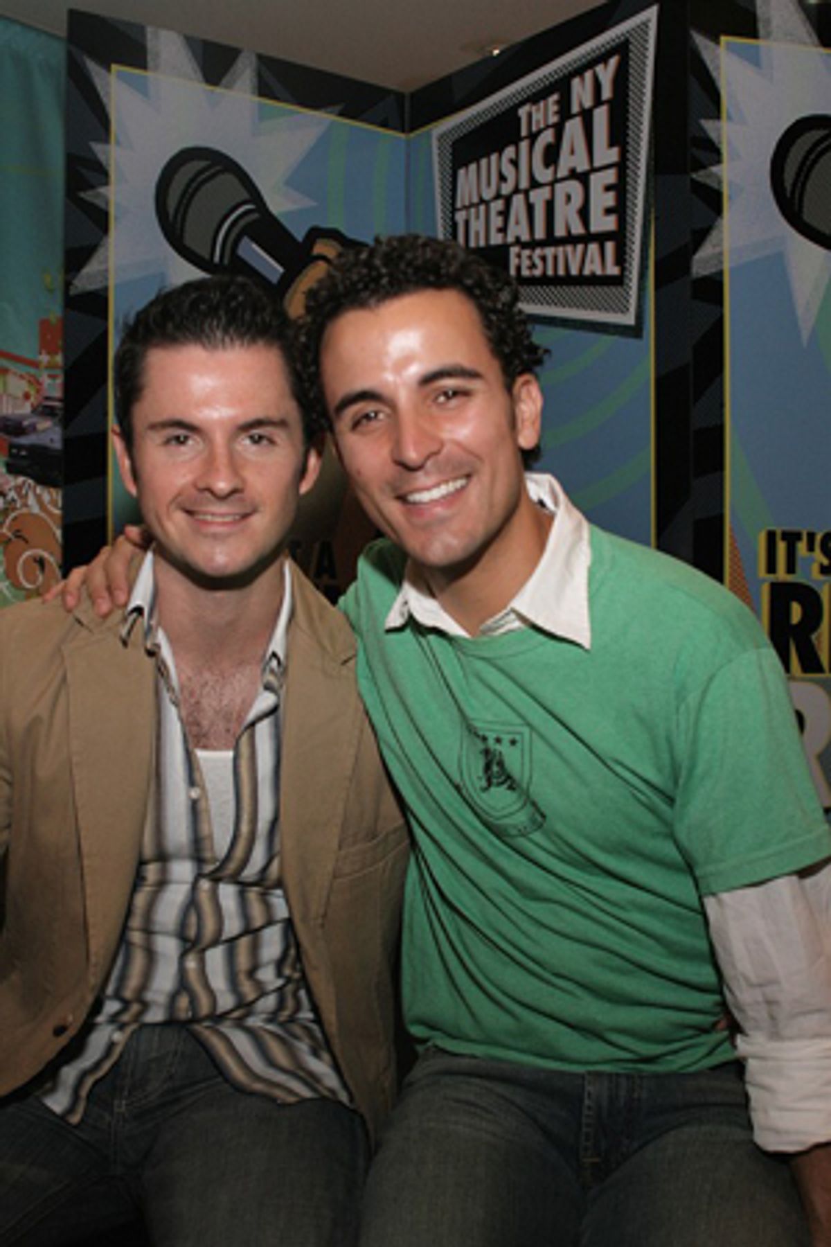 Jim Daly and Carlos Encinias at 