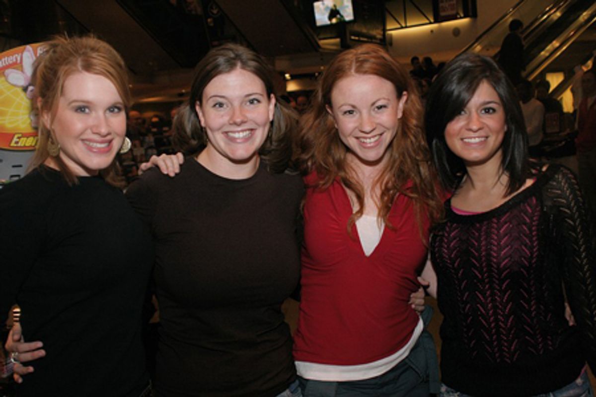 Hollis Scarborough, Kelly Tighe, Tara Giordano, and Alessandra Migliaccio  at 