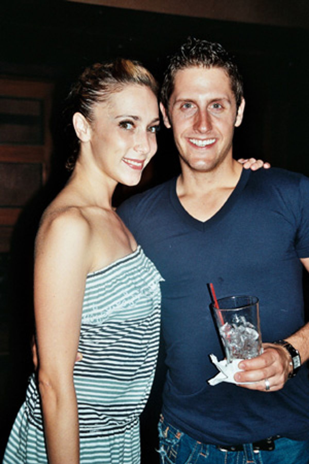 Bianca Stauffer and Kurt Domoney at 