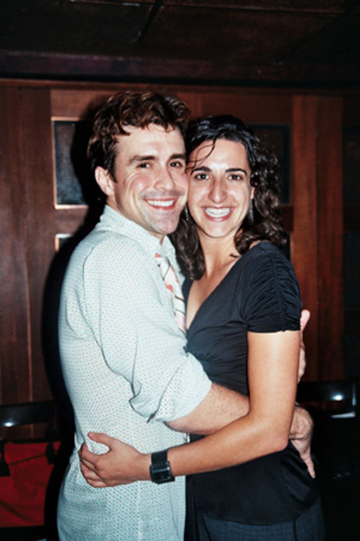 All for Love creator/choreographer Josh Walden and Eva Price at 