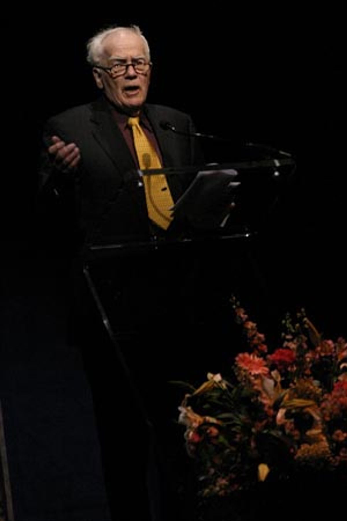 Jimmy Breslin at Cy Feuer Memorial