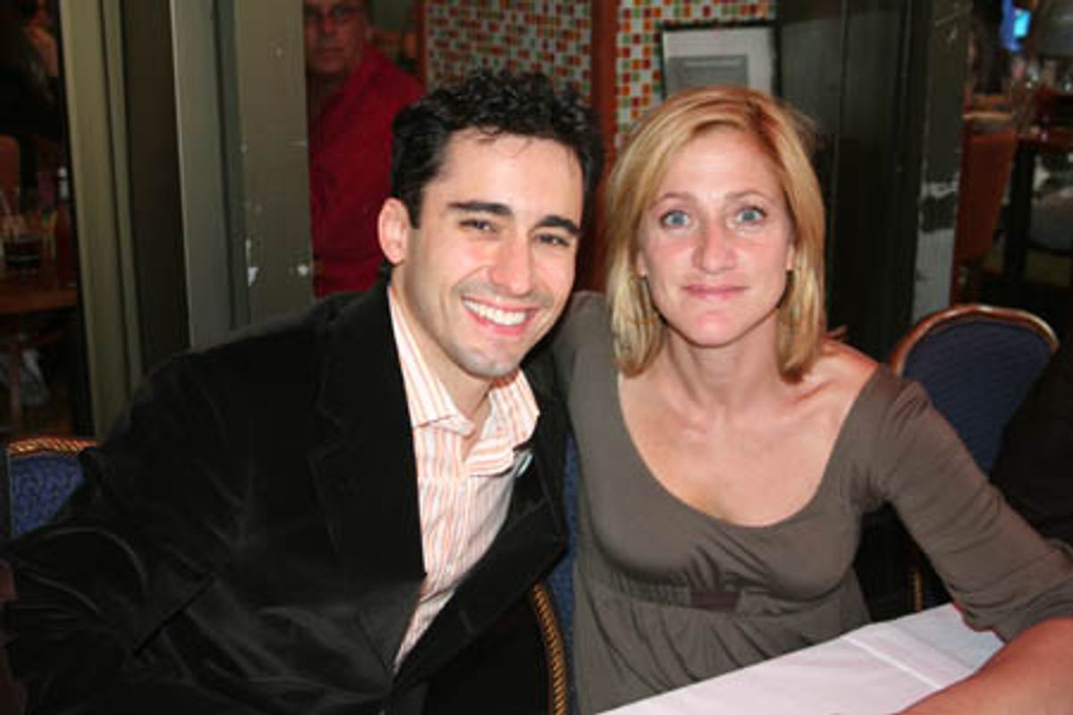 John Lloyd Young and Edie Falco at 