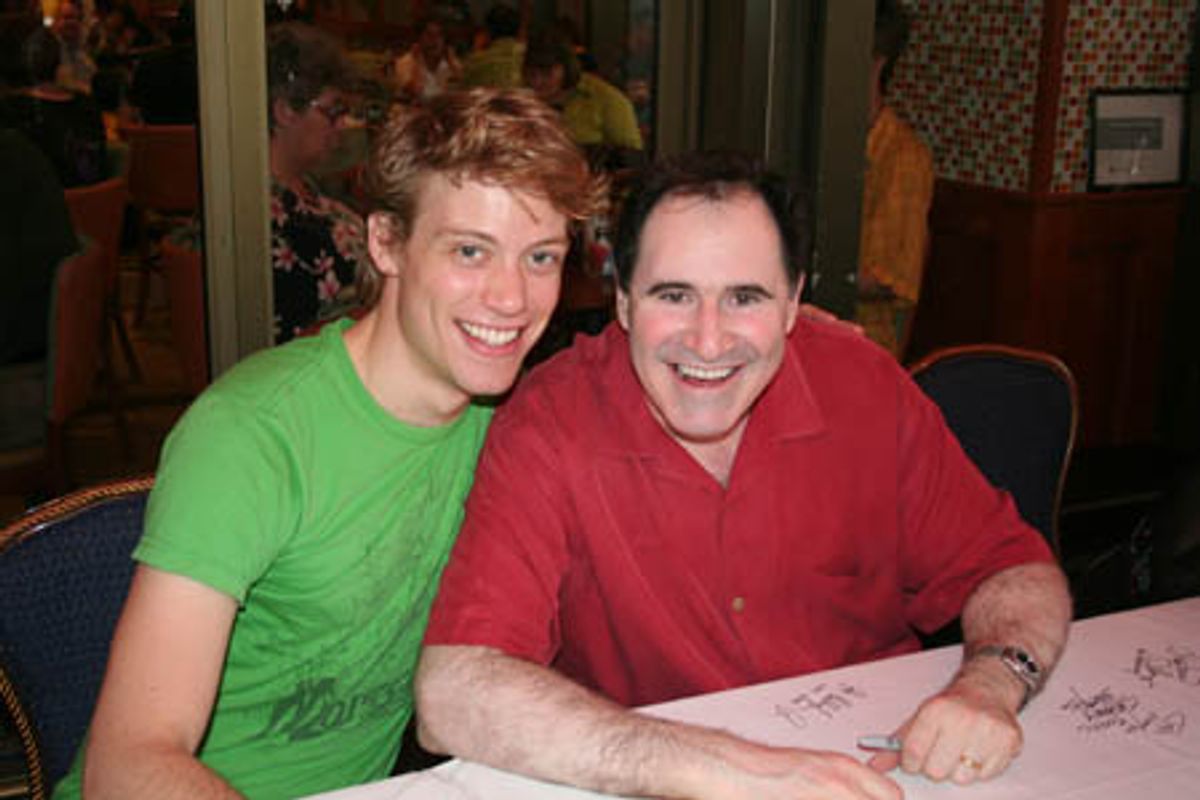Barrett Foa and Richard Kind (Dirty Rotten Scoundrels) at 