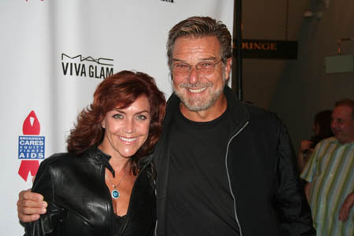 Andrea McArdle and her husband Edd Kalehoff at 