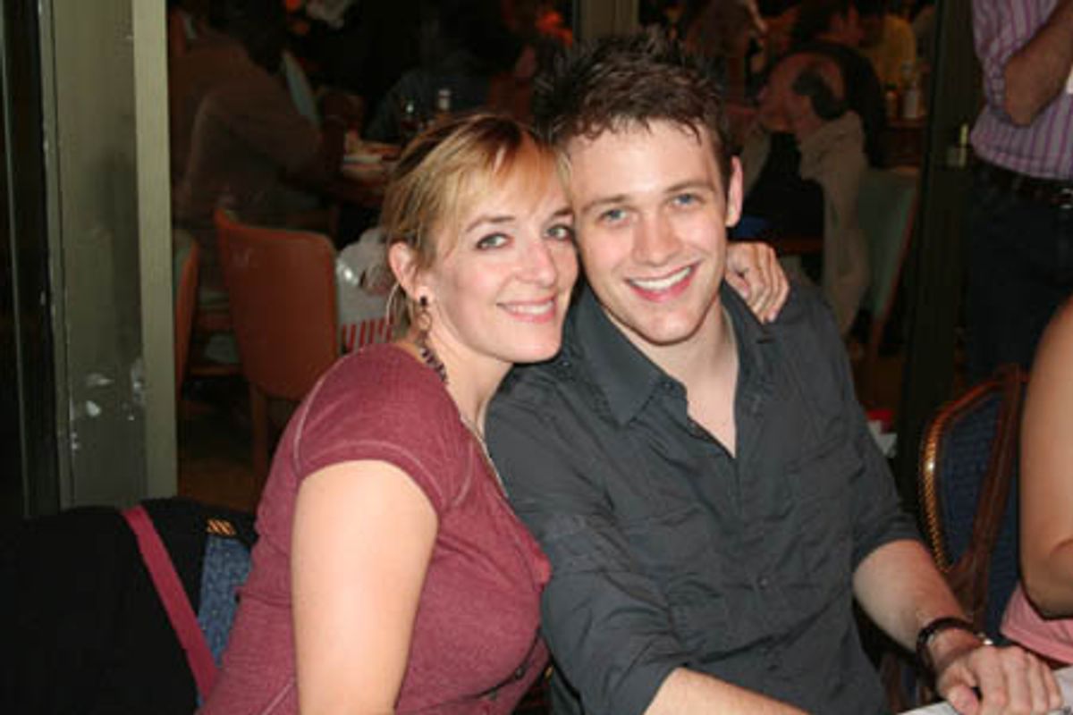 Julia Murney, most recently Elphaba in the national tour of Wicked, and Michael Arden at 