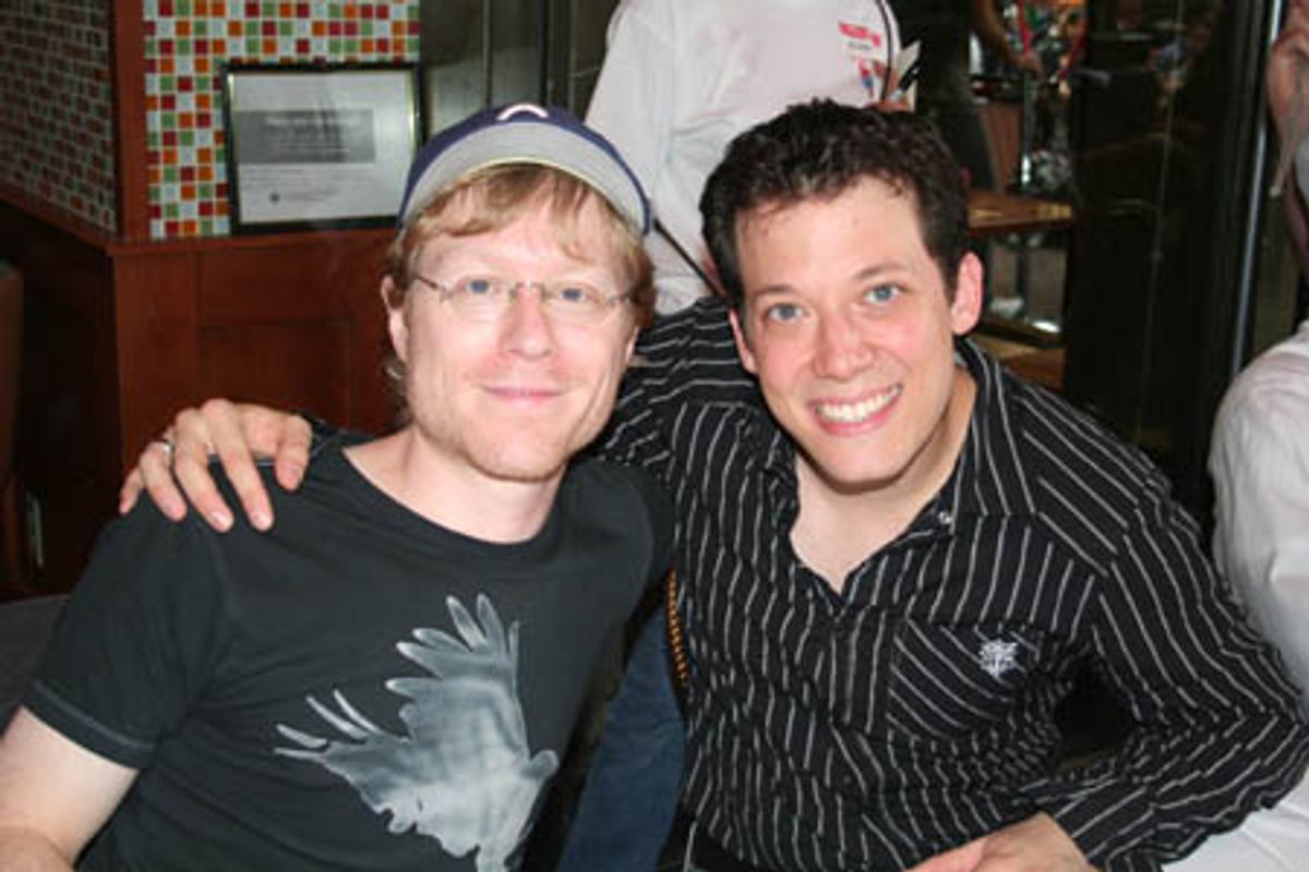 Anthony Rapp (Rent) and John Tartaglia (Avenue Q) at 