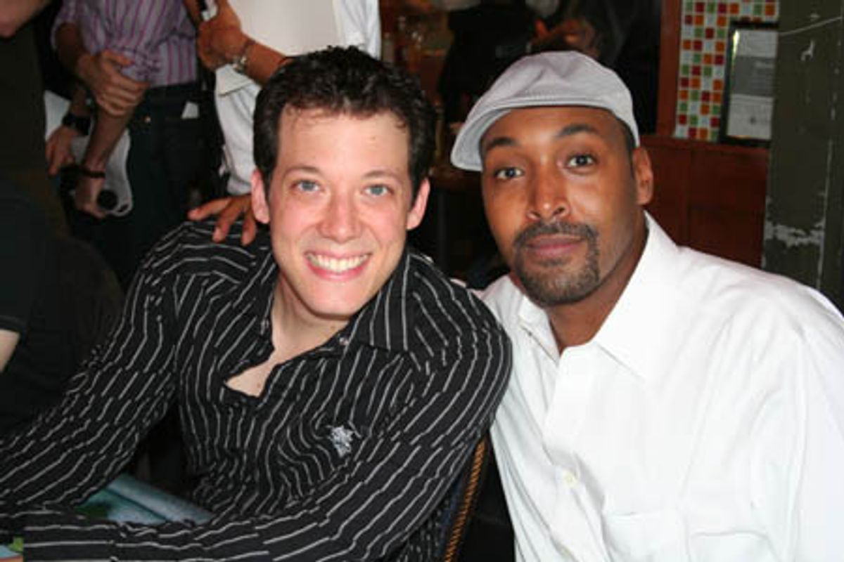John Tartaglia and Jesse L. Martin (Rent, Law & Order) at 