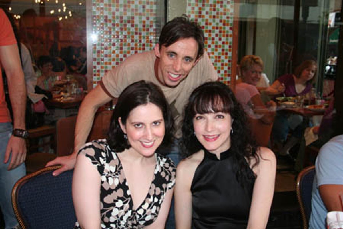 Stephanie D'Abruzzo, Kevin Cahoon and Bebe Neuwirth at 