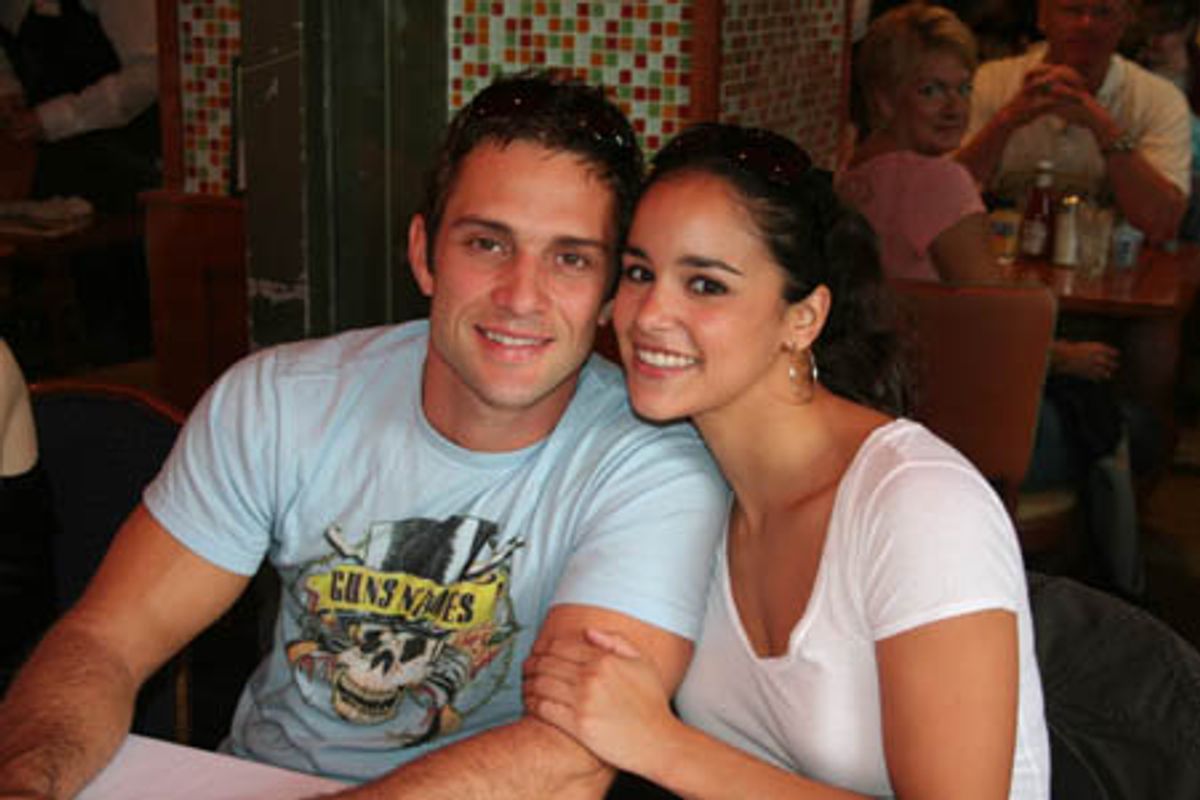 David Fumero and One Life to Live's Melissa Gallo at 