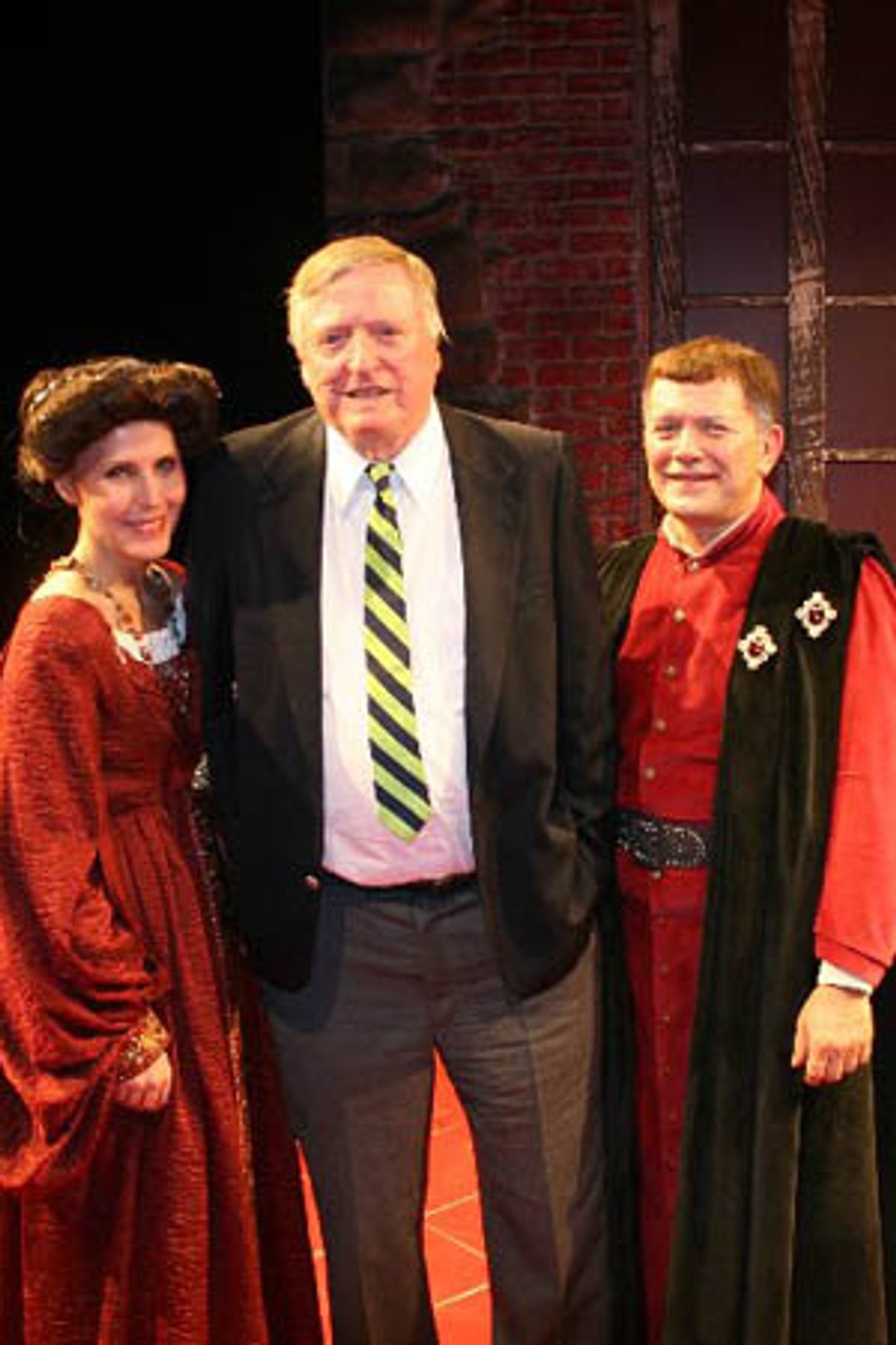 Liza Vann, William F. Buckley and James Wetzel at 