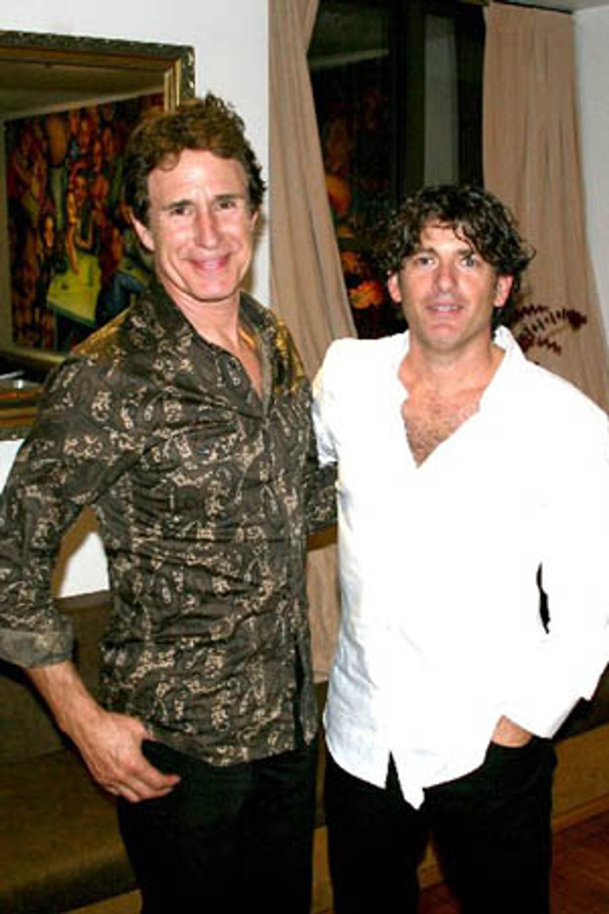 John Shea and director Evan Bergman at 