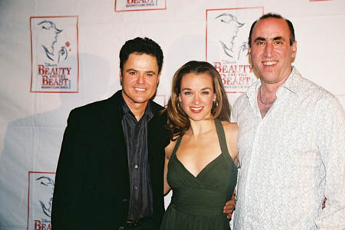 Donny Osmond, Sarah Uriarte Berry and Robert Jess Roth at 