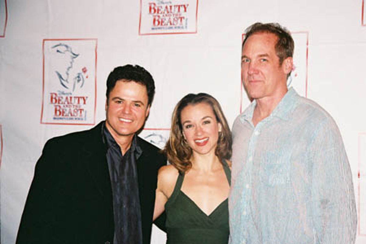 Donny Osmond, Sarah Uriarte Berry and Steve Blanchard at 
