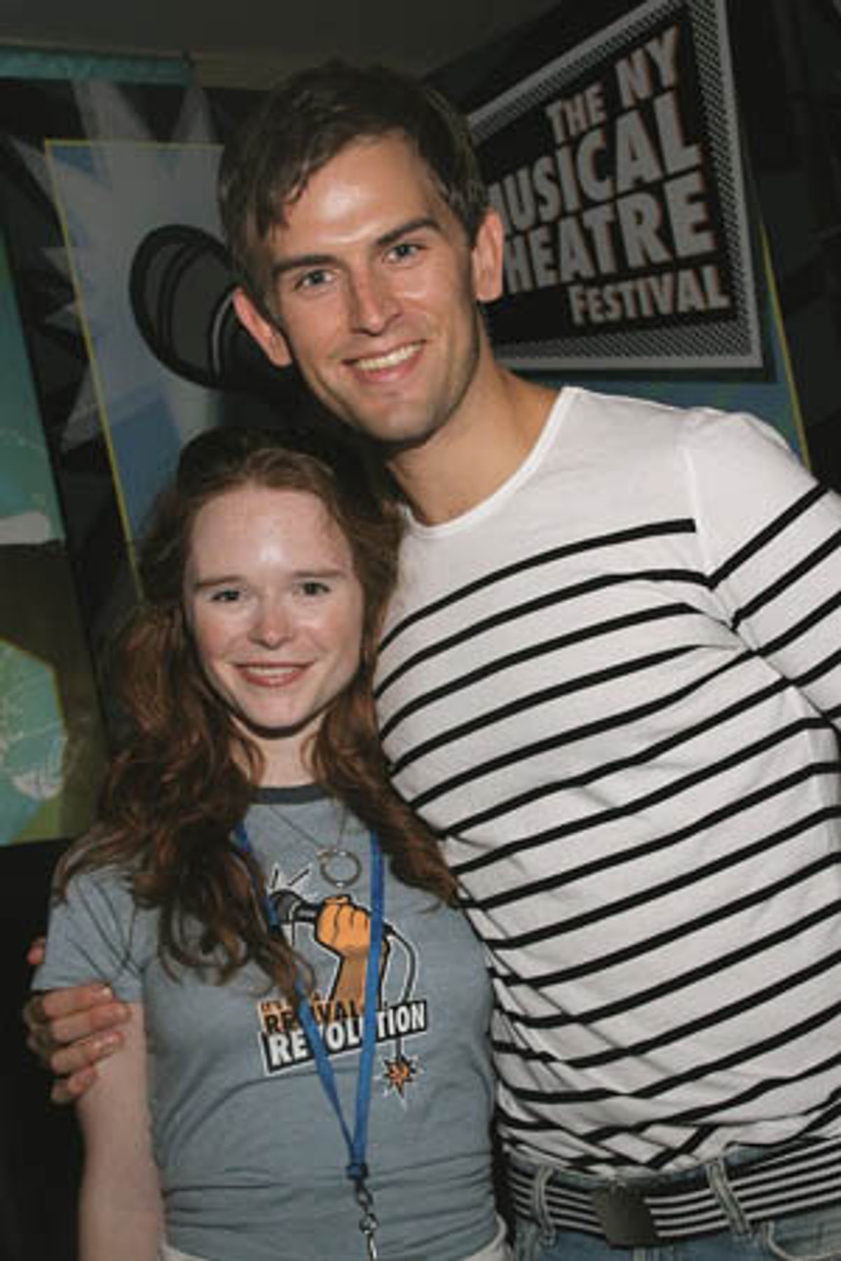 Bonnie McLaughlin and Daniel Reichard at 