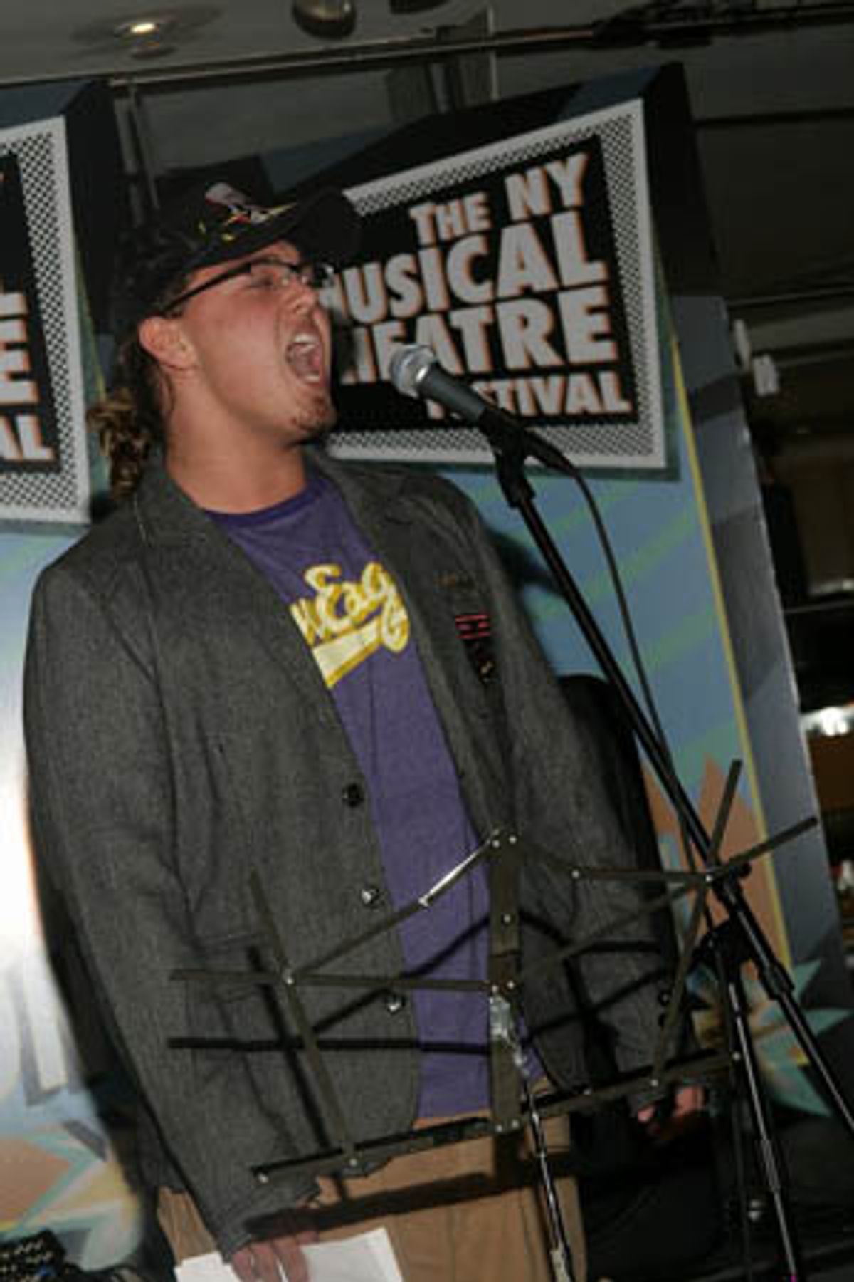 Jamieson Lindenburg at Final NYMF Concert