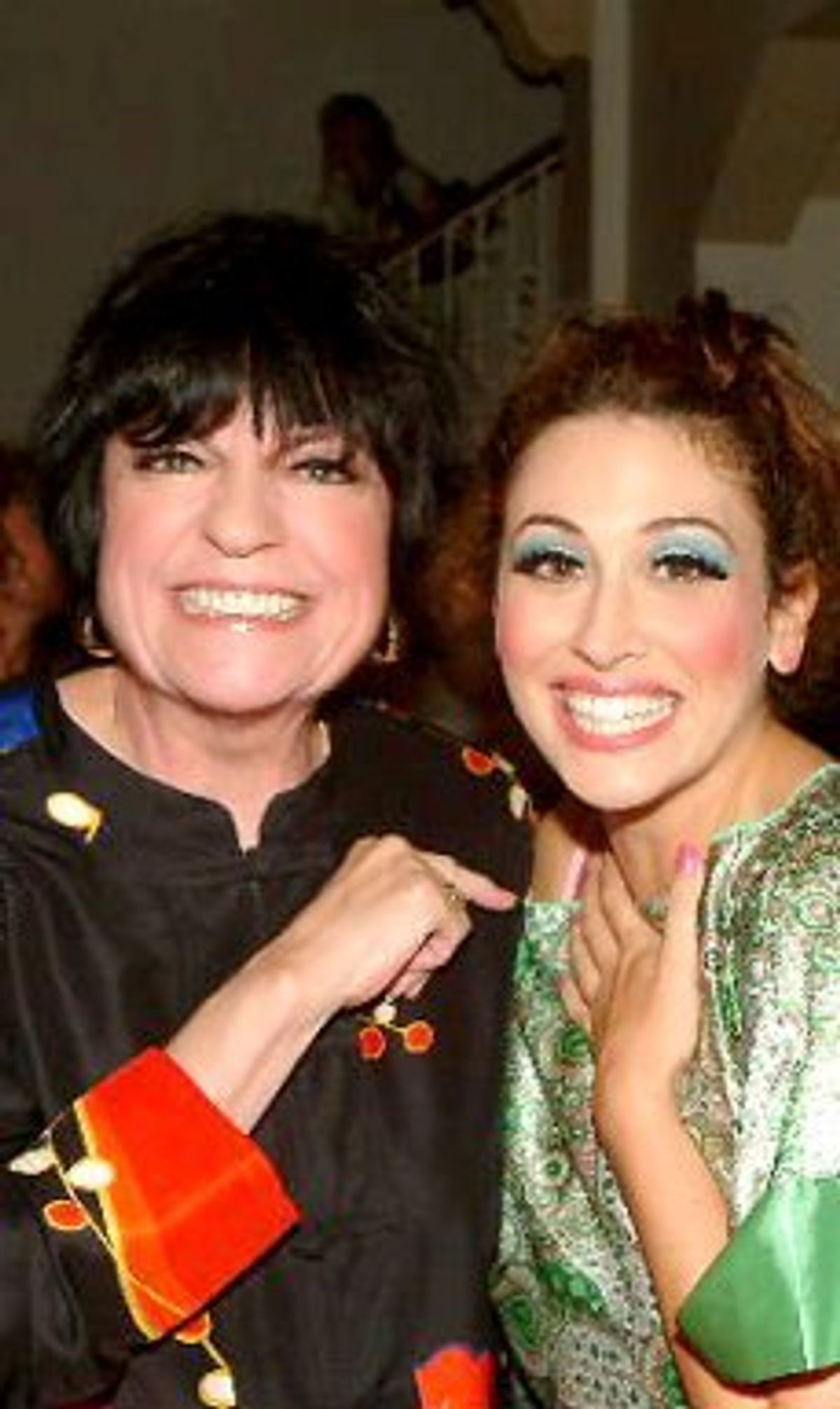 Joanne Worley with Beehive's Leslie Margherita at 