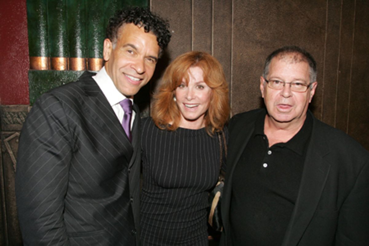 Brian Stokes Mitchell, Stefanie Powers and David Galligan at 