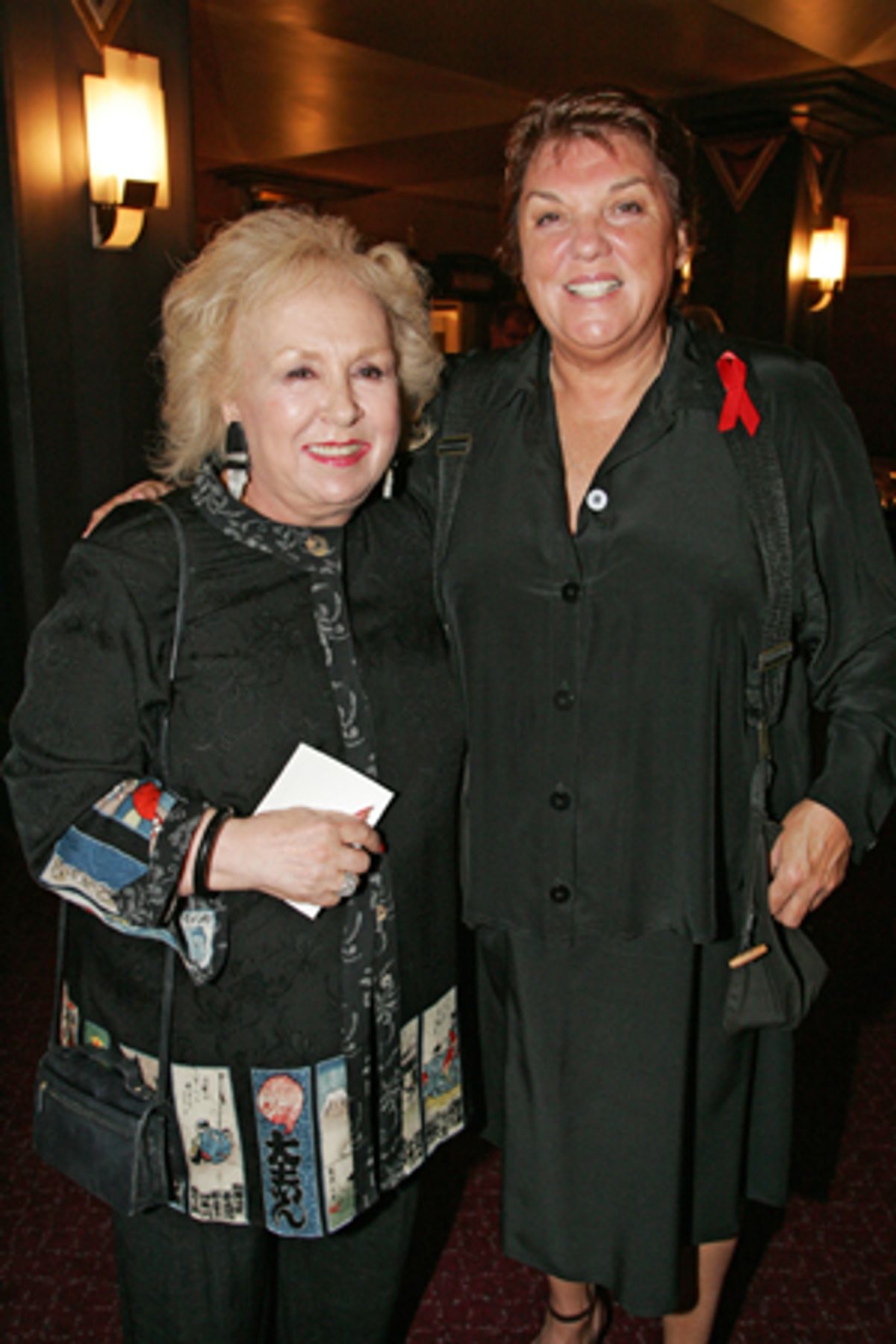 Doris Roberts and Tyne Daly at 