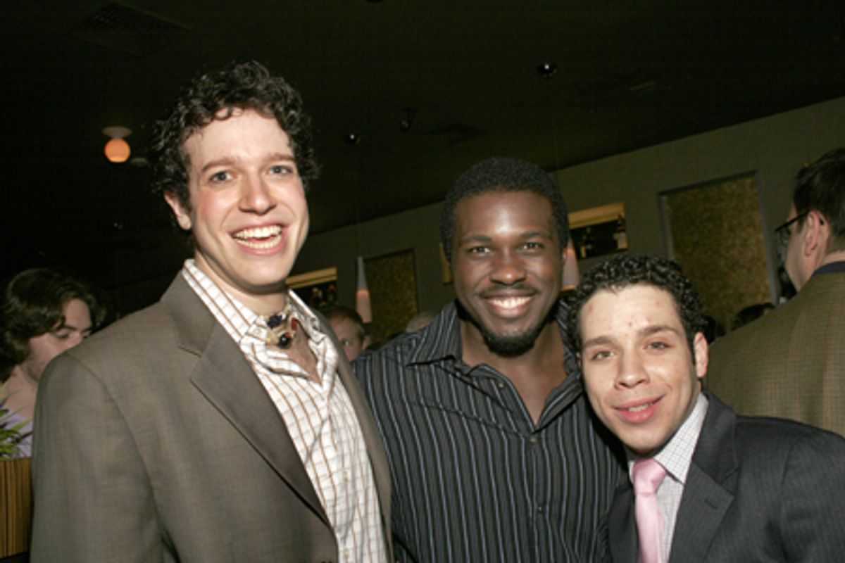 Dan Kohler (Jesus), Joshua Henry (Judas) and Robin DeJesus at 