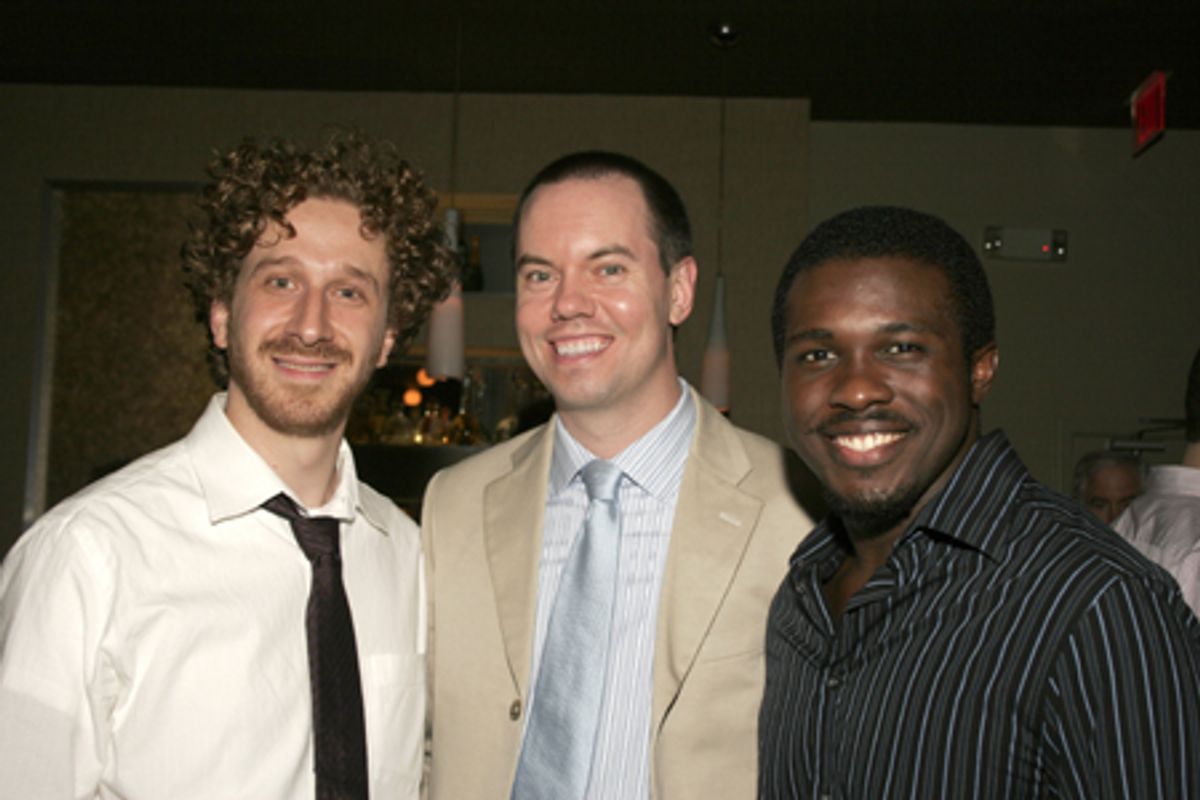 Daniel Goldstein (Director), Dan Knechtges and Joshua Henry at 