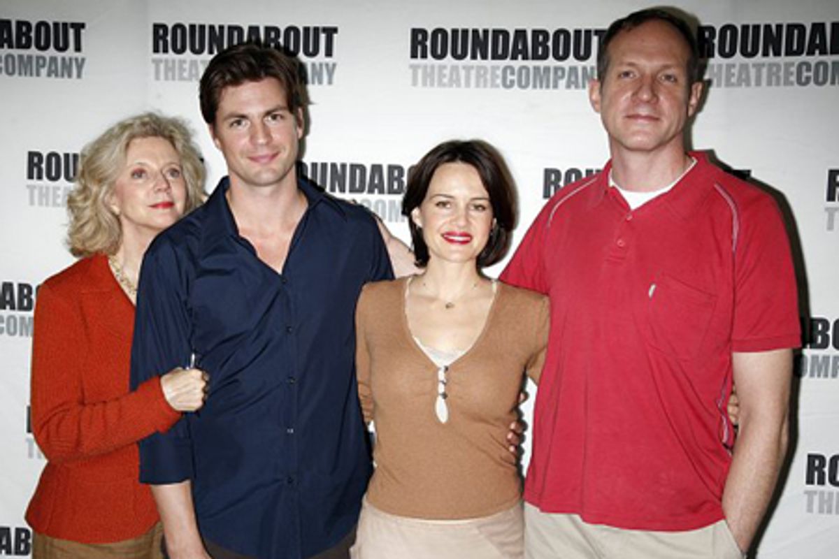 Blythe Danner, Gale Harold, Carla Gugino and Mark Brokaw at 