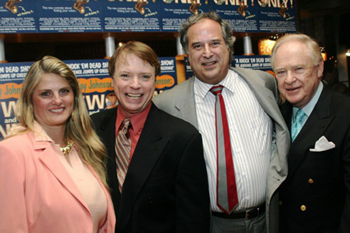 Bonnie Comley, Jay Johnson, Stewart F. Lane and Herb Goldsmith at 