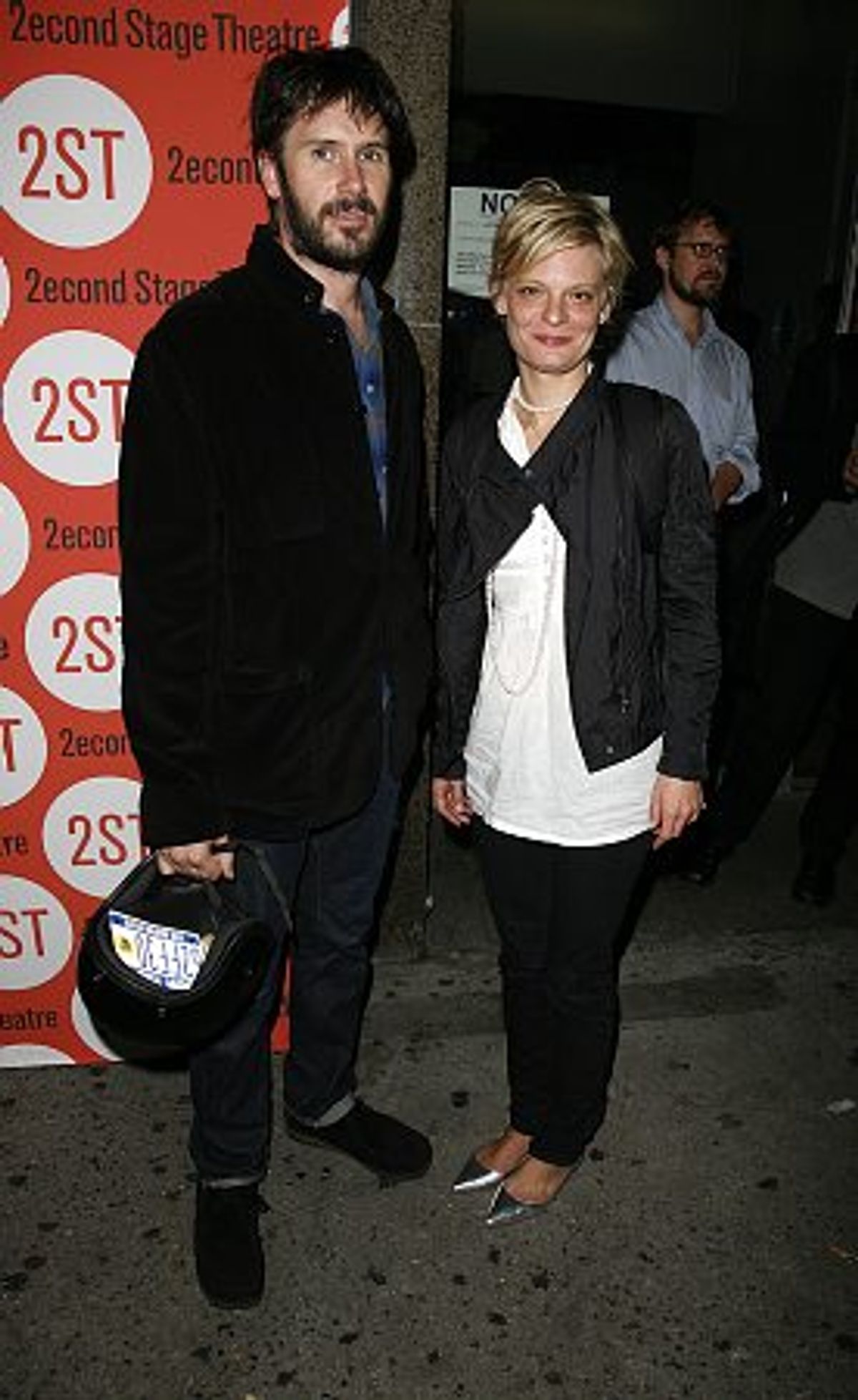 Josh Hamilton and Martha Plimpton at 
