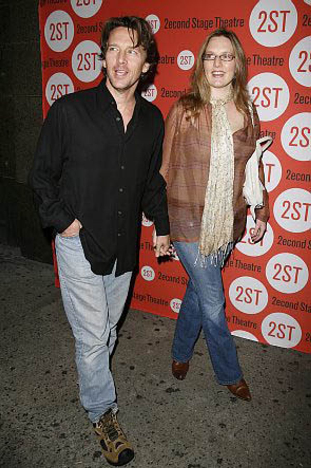 Andrew McCarthy and wife at 