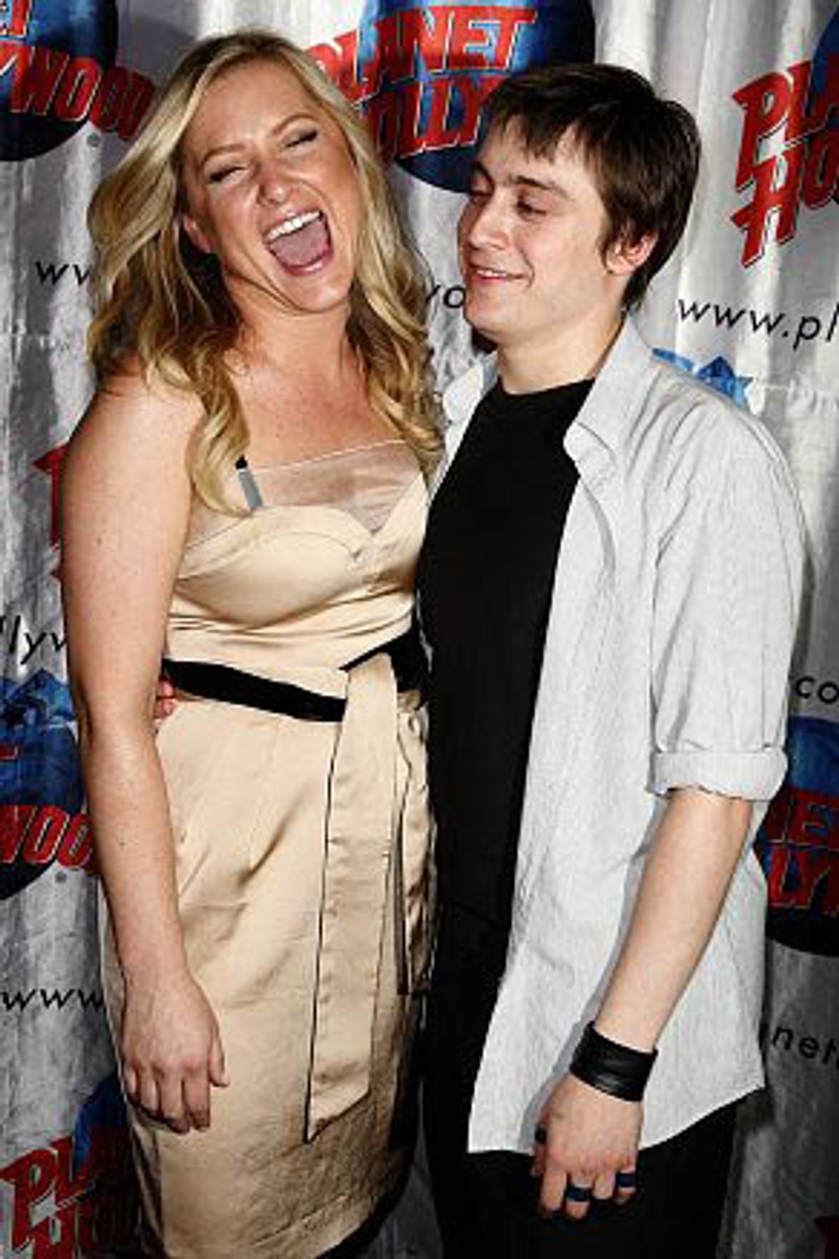 Jessica Capshaw and Kieran Culkin at 