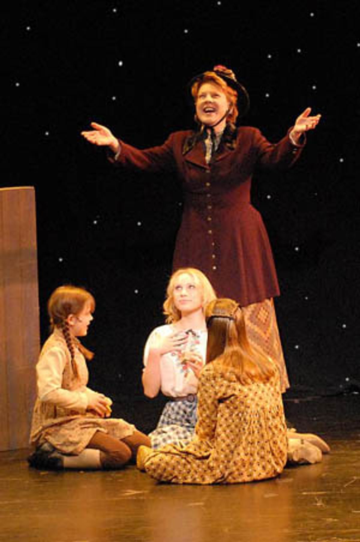 Beth Fowler, Allison Fischer, Morgan Reilly, and Emma Parks ('One More Harvest') at 