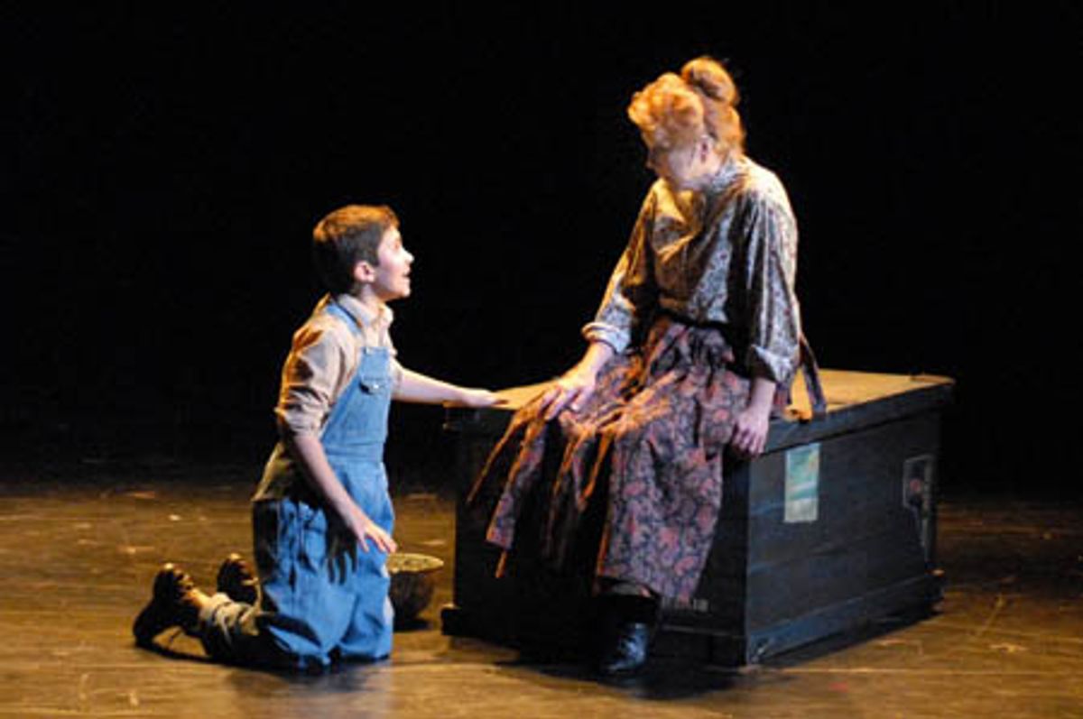 Sy Adamowsky and Beth Fowler ('The King of Darkest Africa') at 