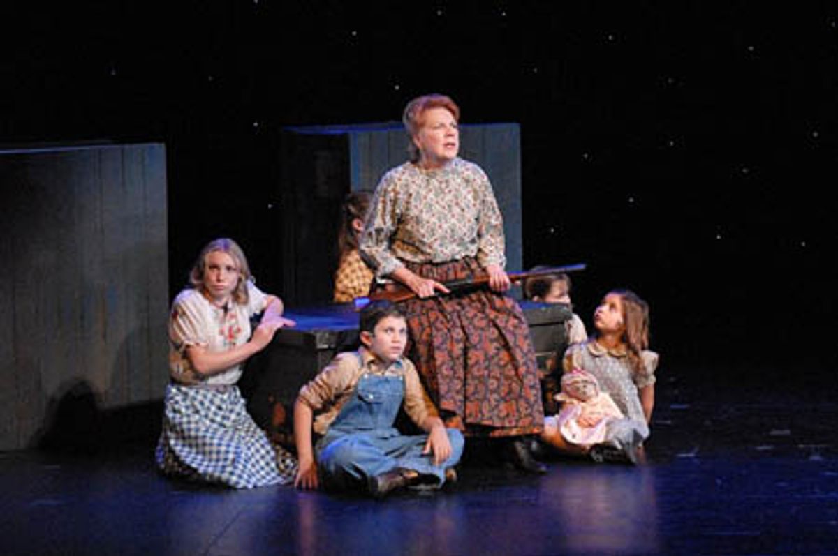 Beth Fowler and kids--'Waiting for the Night of the Hunter' at 