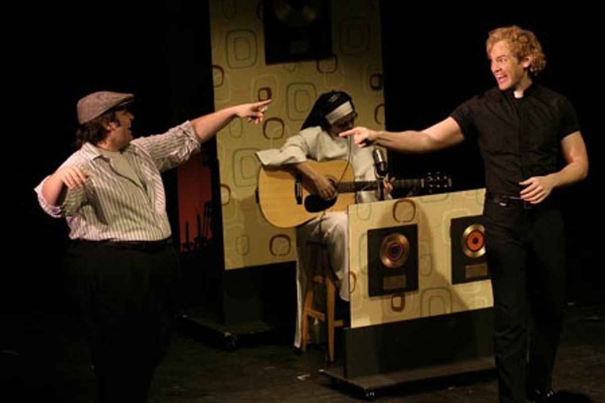 Randy Blair, Laura Daniel and Michael Hunsaker at 