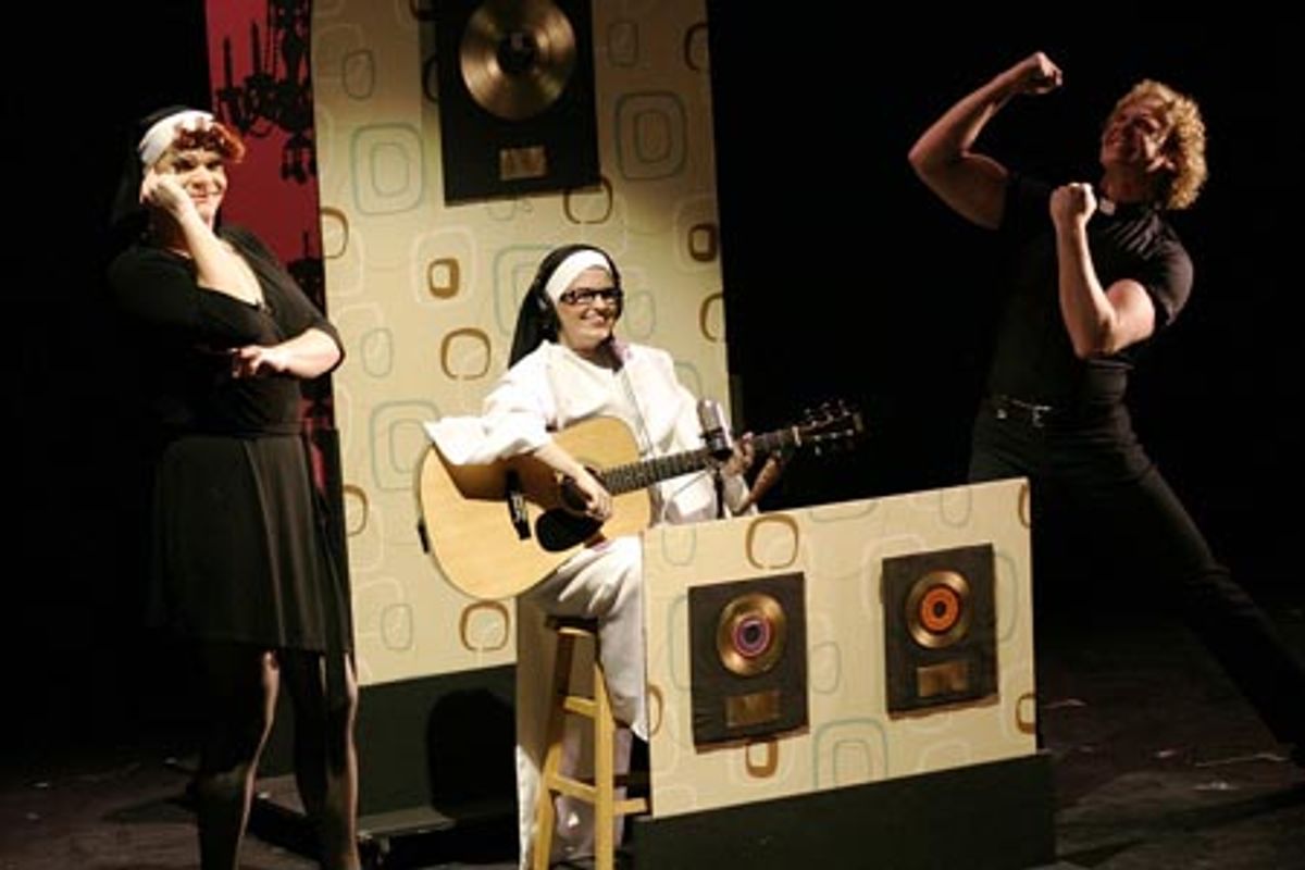 Stephen Michael Rondel, Laura Daniel and Michael Hunsaker at 