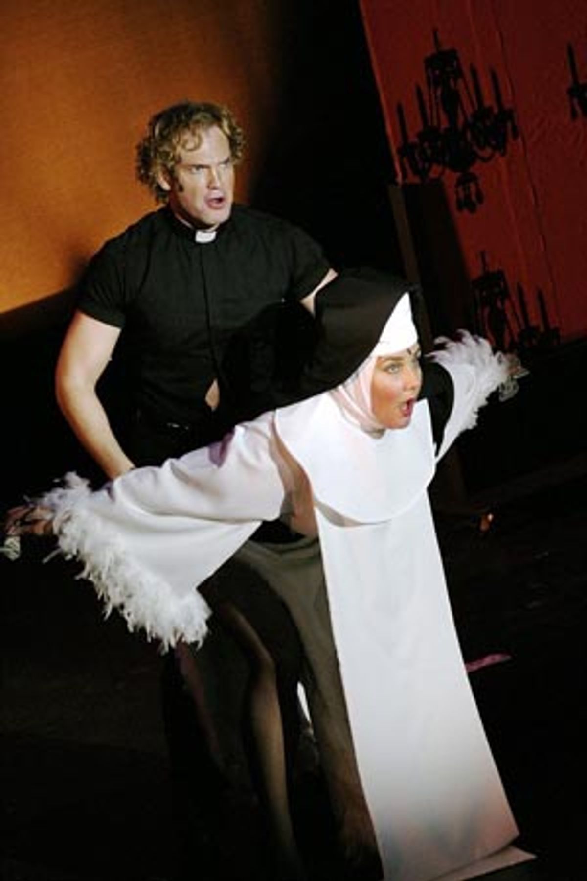 Michael Hunsaker and Kristine Zbornik at 