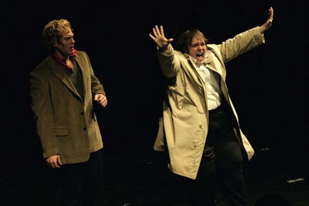 Michael Hunsaker and Randy Blair at 