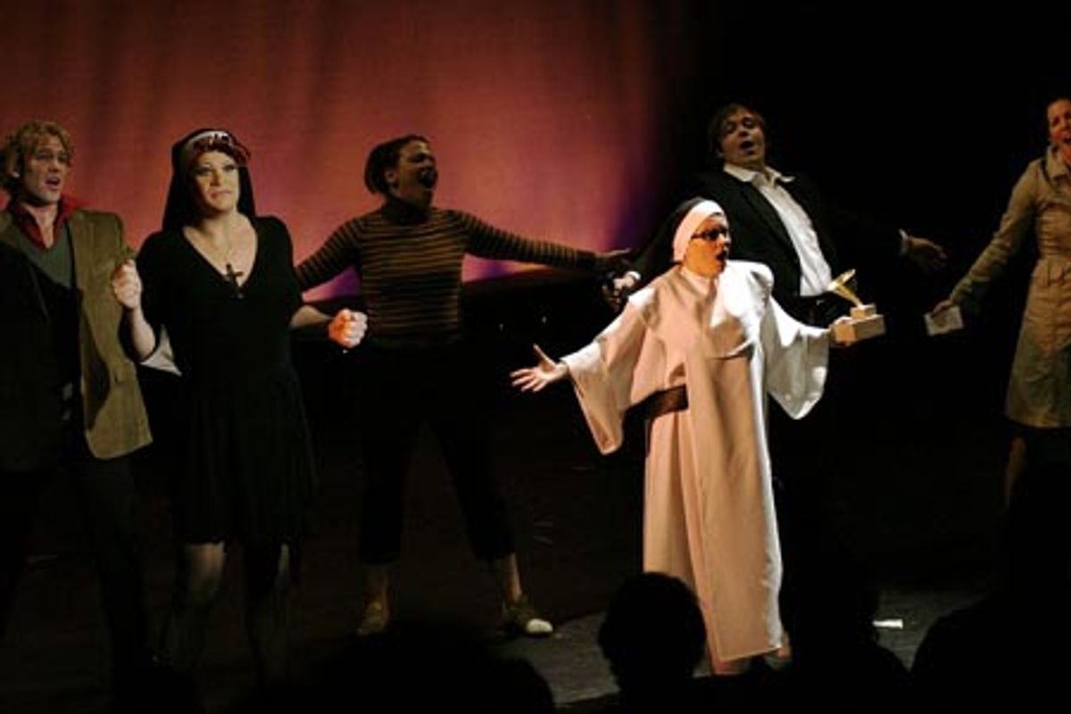 Michael Hunsaker, Stephen Michael Rondel, Kristen Beil, Laura Daniel, Randy Blair and Eileen F. Stevens at 