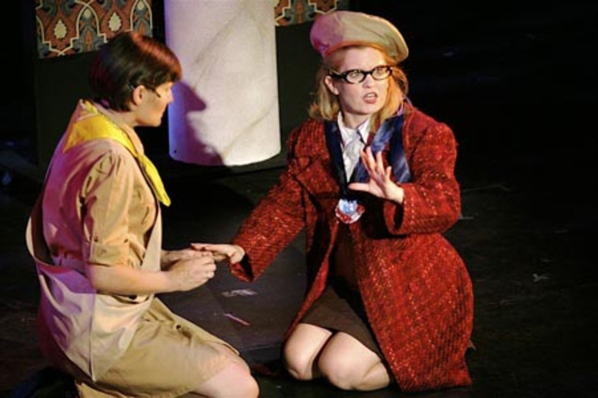 Tracey Gilbert and Laura Daniel at 