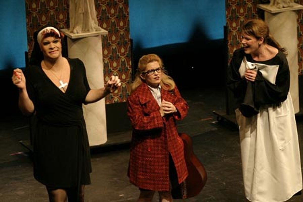 Stephen Michael Rondel, Laura Daniel and Kristen Beil at 