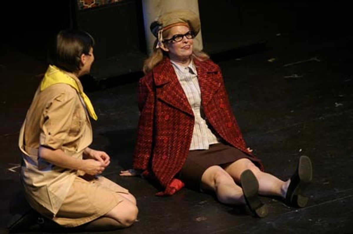 Tracey Gilbert and Laura Daniel at 