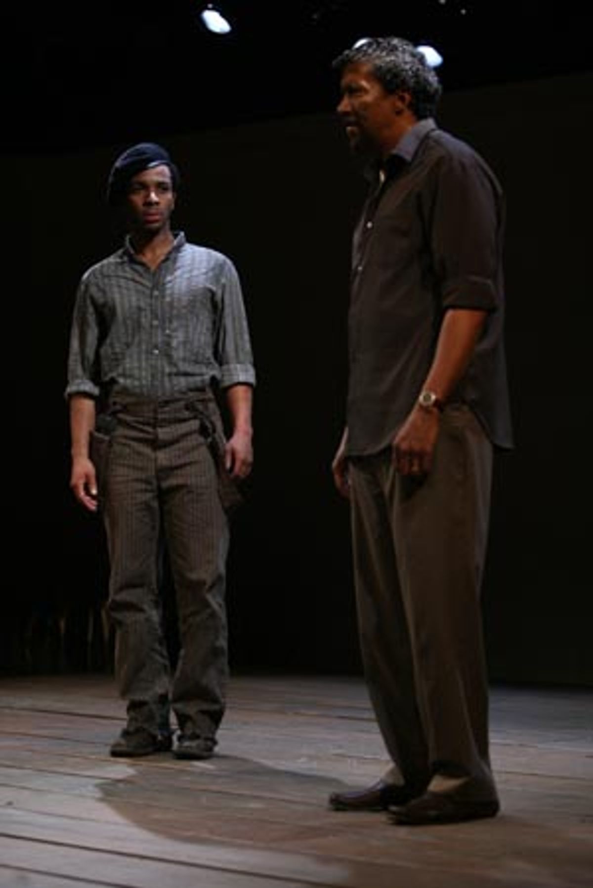 Andre Holland and Reg E. Cathey at 