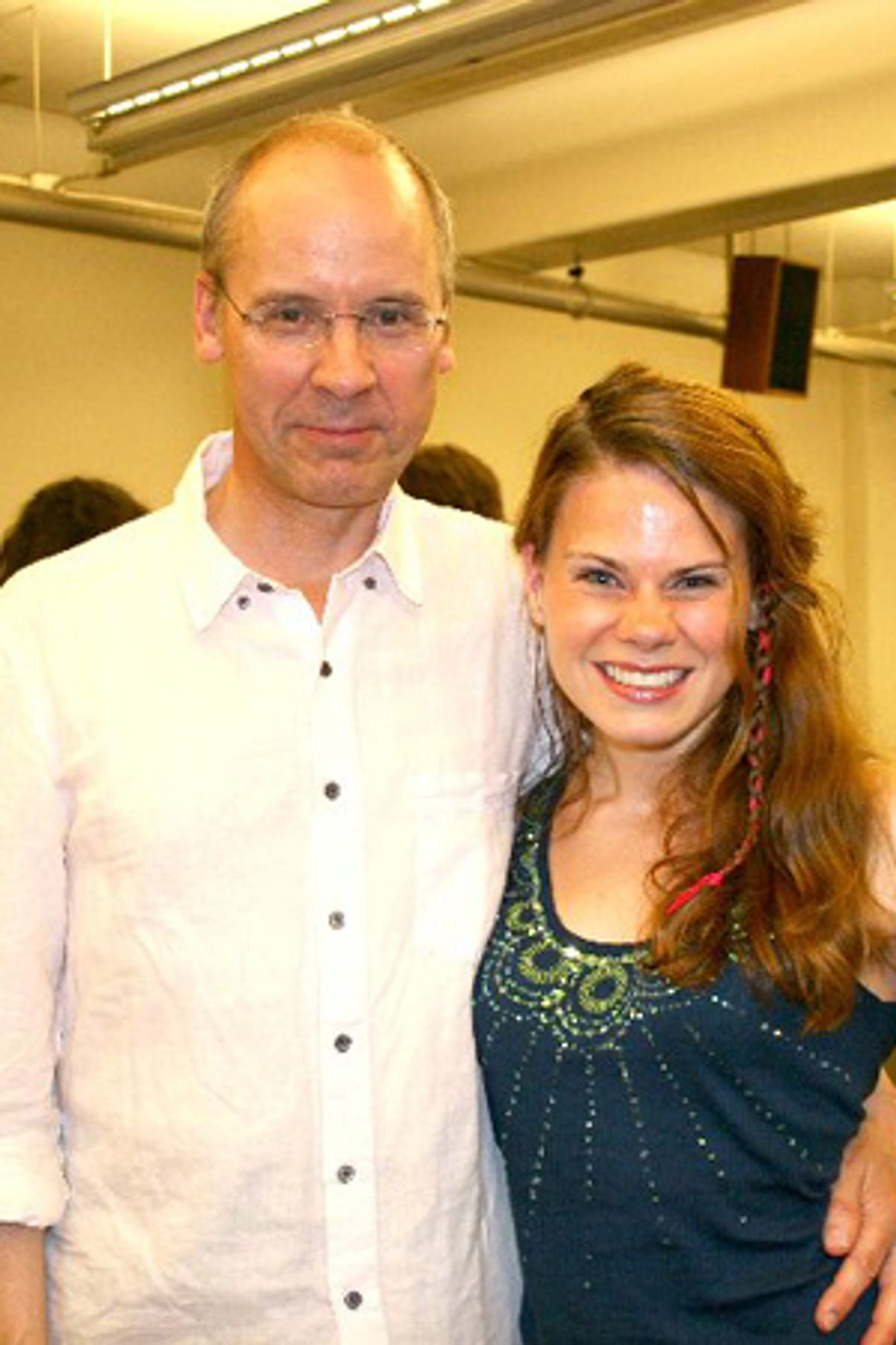 John Caird and Celia Keenan-Bolger at 