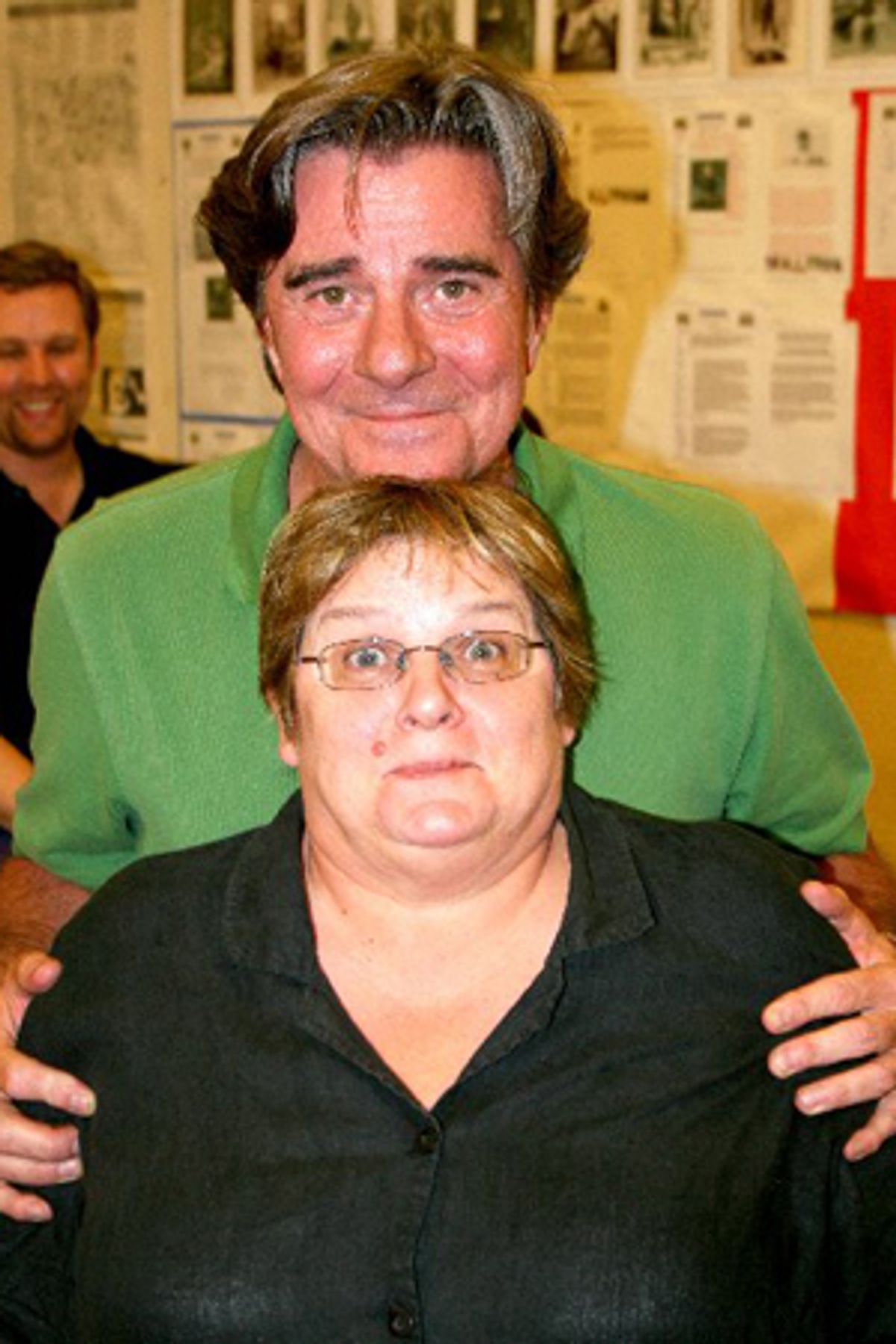 Gary Beach and Jenny Galloway
 at 