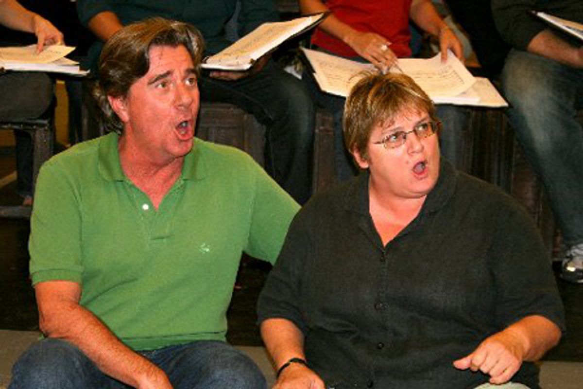 Gary Beach and Jenny Galloway at 