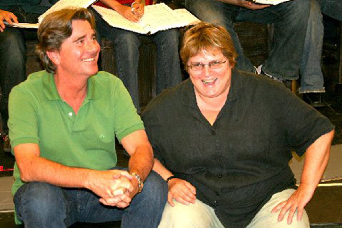 Gary Beach and Jenny Galloway at 