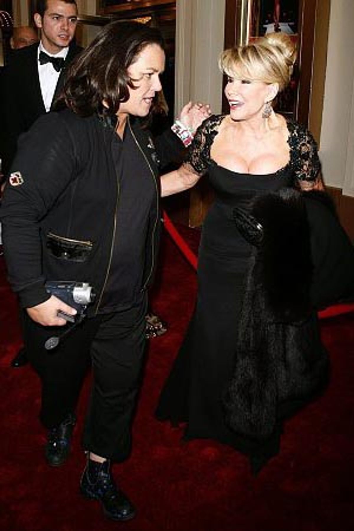 Rosie O'Donnell and Joan Rivers at 