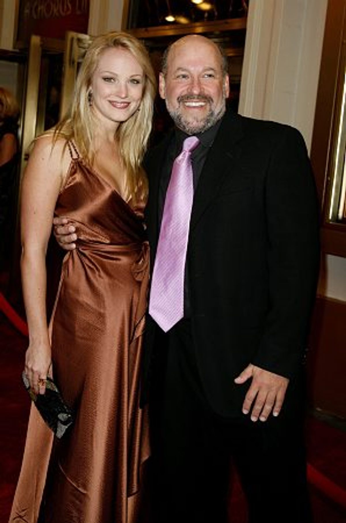 Brandi Burkhardt and Frank Wildhorn at 