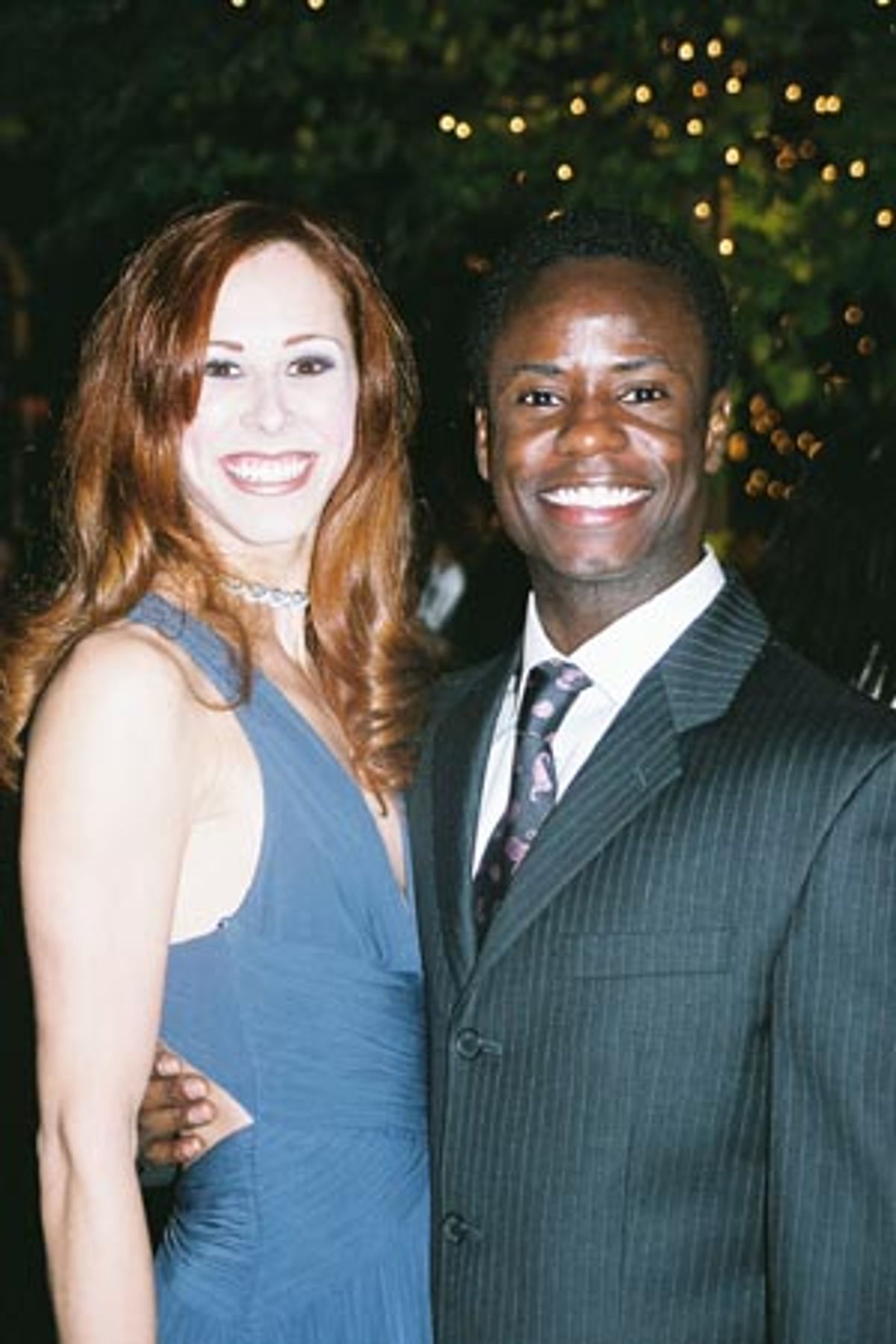 Heather Parcells (Judy) and James T. Lane (Richie) at 