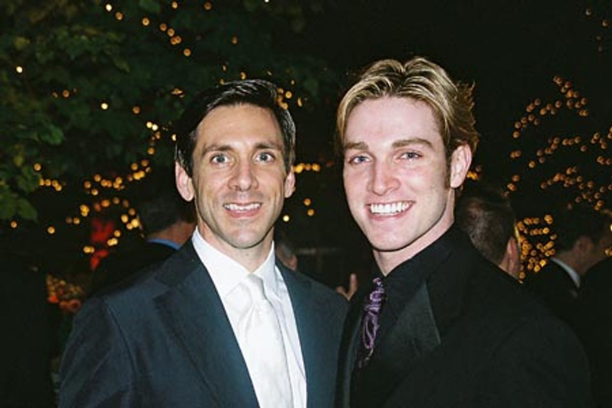 Michael Berresse and Tyler Hanes at 