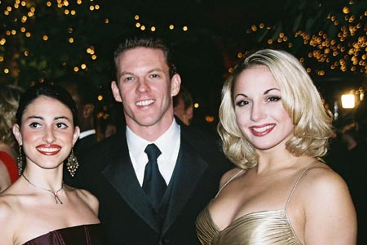 Natalie Cortez (Diana), Ken Alan (Bobby) and Jessica Lee Goldyn (Val) at 